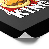 Funny Egg Pun Easter Brunch Thanksgiving Deviled E ポスター (角)