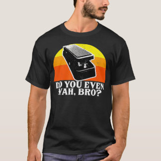 Funny Electric Guitar Wah Effects Pedal Rock Tシャツ