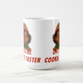 Funny Elf Faces | Official Cookie Tester Christmas コーヒーマグカップ (中央)