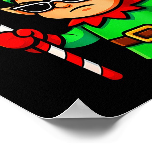 Funny Elf Six Seven 6 7 Meme Christmas Costume 67  ポスター (角)