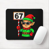 Funny Elf Six Seven 6 7 Meme Christmas Costume 67  マウスパッド (マウス)