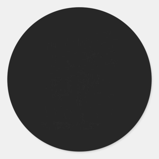 Funny Elk Hunting - Elkaholic For Hunters  ラウンドシール (正面)