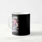 Funny Embarring Inappropriate Only Here To Sniff C コーヒーマグカップ (正面左)