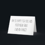 Funny Engagement Card カード<br><div class="desc">Funny Engagement Card</div>