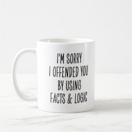Funny Engineer or Scientist Facts and Logic コーヒーマグカップ