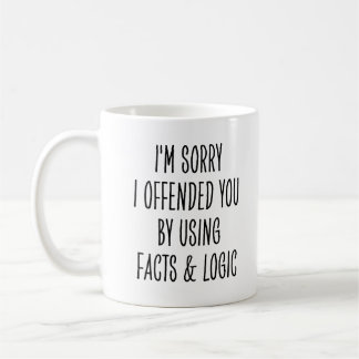 Funny Engineer or Scientist Facts and Logic コーヒーマグカップ