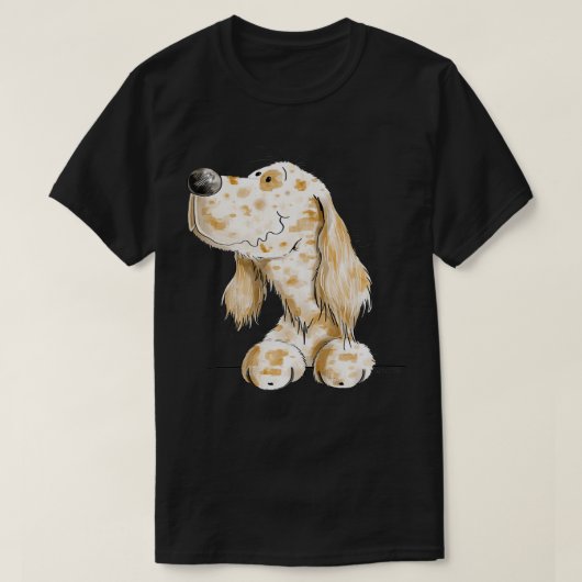 Funny English Setter Dog I Gifts For Dog Lover Dog Tシャツ (デザイン正面)