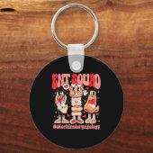 Funny Ent Squad Otolaryngologist Ent Valentines Da キーホルダー (正面)