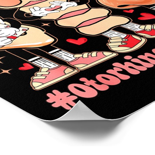 Funny Ent Squad Otolaryngologist Ent Valentines Da ポスター (角)