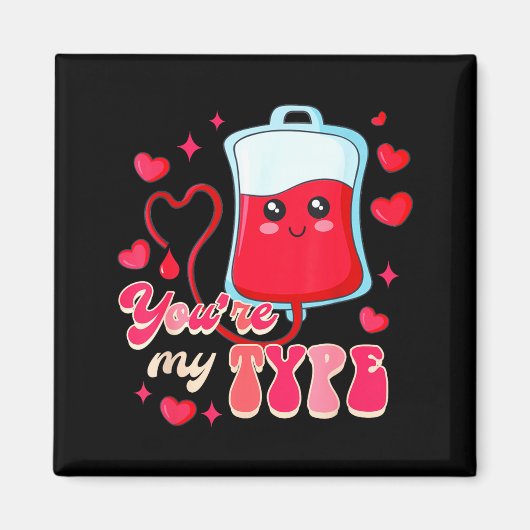 Funny Er Rn Nurse Nursing Valentine’s Day You're M マグネット (正面)