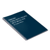 Funny Error Fixing Personalized Work ノートブック (右側)