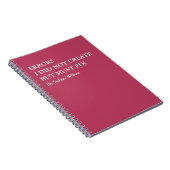 Funny Error Fixing Personalized Work ノートブック (右側)