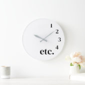 Funny etc. ラージ壁時計 (ホーム)