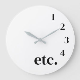 Funny etc. ラージ壁時計