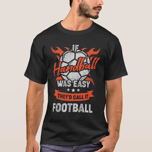 Funny European Handball Player Gift Tシャツ (正面)