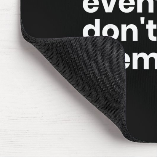 Funny Event Planner Gift Because Events Dont Plan マウスパッド (コーナー)