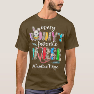 Funny Every Bunny's Favorite Cardiac Nurse Happy E Tシャツ
