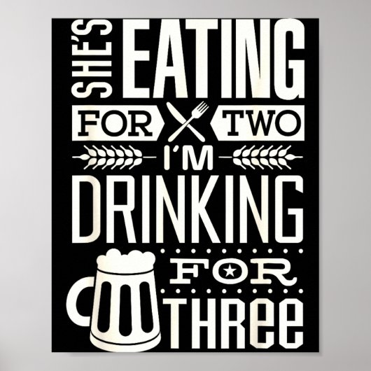 Funny Expecting Dad Shirt For Pregnancy New Dad Fa ポスター (正面)