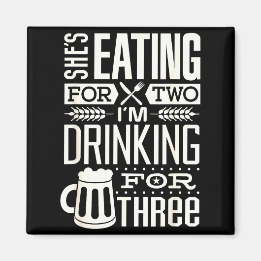 Funny Expecting Dad Shirt For Pregnancy New Dad Fa マグネット (正面)