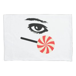 Funny Eye Candy Pillowcase for Men – Bedroom Humor 枕カバー