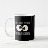 Funny Eye Surgeon Design For Men Women Strabismus  コーヒーマグカップ (左)