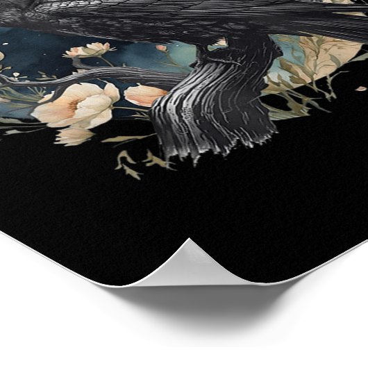 Funny F-caw-f Black Crow Fcawf Black Crow  ポスター (角)