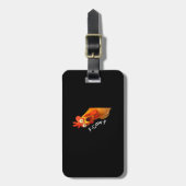 Funny F-Caw-F Chicken F-Caw-F Chicken Creative Cas ラゲッジタグ (正面縦)