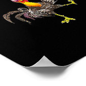 Funny F-Caw-F Chicken FCAWF Chicken ポスター (角)