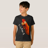 Funny F-caw-f Chicken Fcawf Rooster Halloween Bird Tシャツ (正面フル)