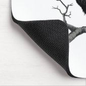 Funny F-Caw-F Gothic Crow Humor Essential マウスパッド (コーナー)