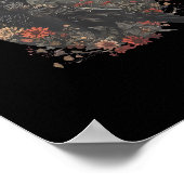 Funny F-Caw-F Raven Bird Saying Graphic Creative S ポスター (角)