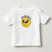 funny face トドラーTシャツ (正面)
