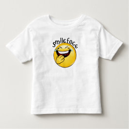 funny face トドラーTシャツ