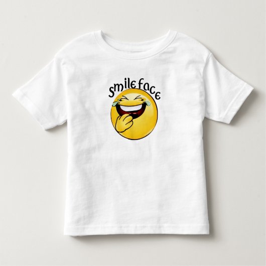 funny face トドラーTシャツ (正面)