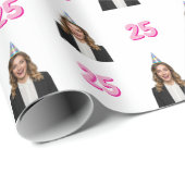 Funny Face Gift Wrap for Women ラッピングペーパー (ロールコーナー)