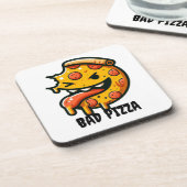 Funny Face Pizza Coaster コースター (左側)