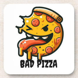 Funny Face Pizza Coaster コースター