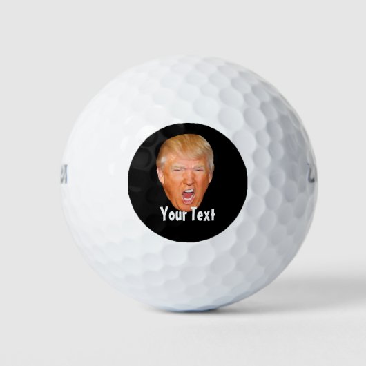 Funny Famous President Golf Balls ゴルフボール (正面)