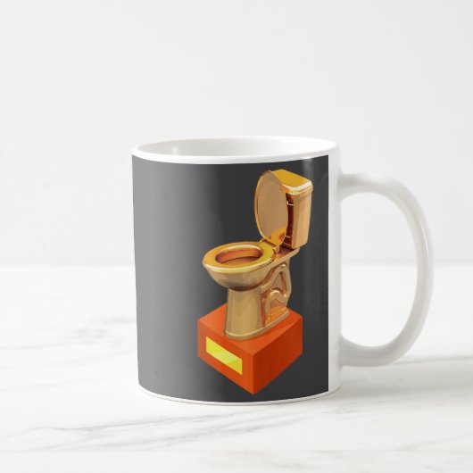 Funny Fantasy Football Loser Toilet コーヒーマグカップ (右)