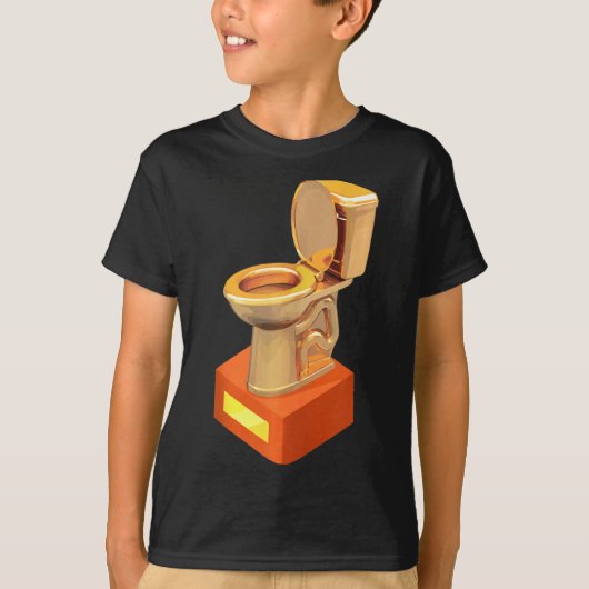 Funny Fantasy Football Loser Toilet Tシャツ (正面)