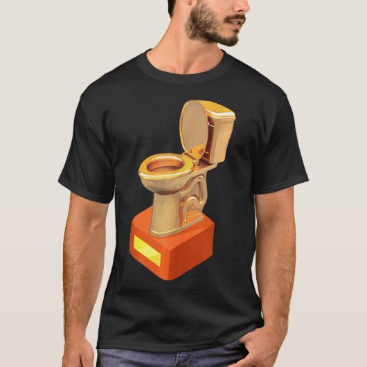 Funny Fantasy Football Loser Toilet  Tシャツ (正面)