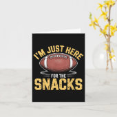 Funny Fantasy Football Player Outfit - Fantasy Foo カード (黄色い花)