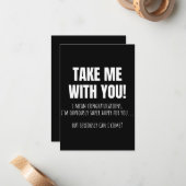 Funny Farewell Mug For Coworker Leaving Goodbye Bo ノートカード (正面/裏面インサイチュ)