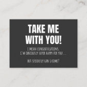 Funny Farewell Mug For Coworker Leaving Goodbye Bo 名刺 (正面)