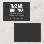 Funny Farewell Mug For Coworker Leaving Goodbye Bo 名刺 (正面/裏面)