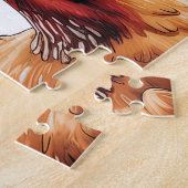 Funny Farm Animals ジグソーパズル (側面)