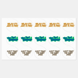 Funny Fart Humor ラベル