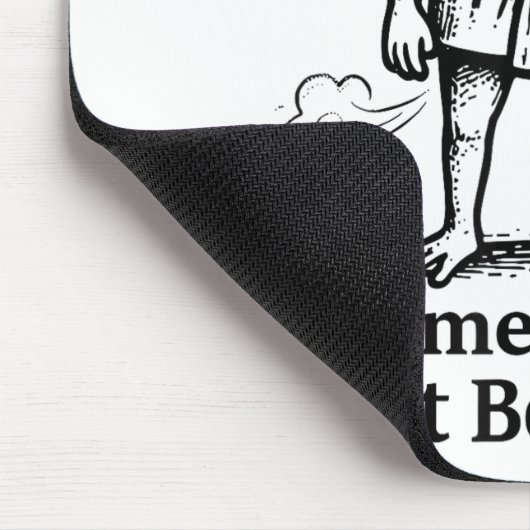 Funny Farting Frog Fart Joke Sometimes I Just Be F マウスパッド (コーナー)