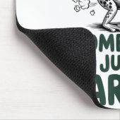 Funny Farting Frog Fart Joke Sometimes I Just Be F マウスパッド (コーナー)