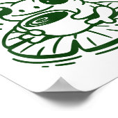 Funny Farting Frog Froglet Fart Sometimes I Just B ポスター (角)